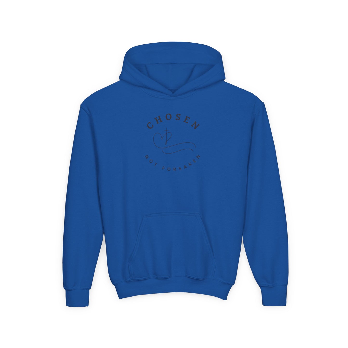 Chosen, Not Forsaken Youth Hooded Sweatshirt