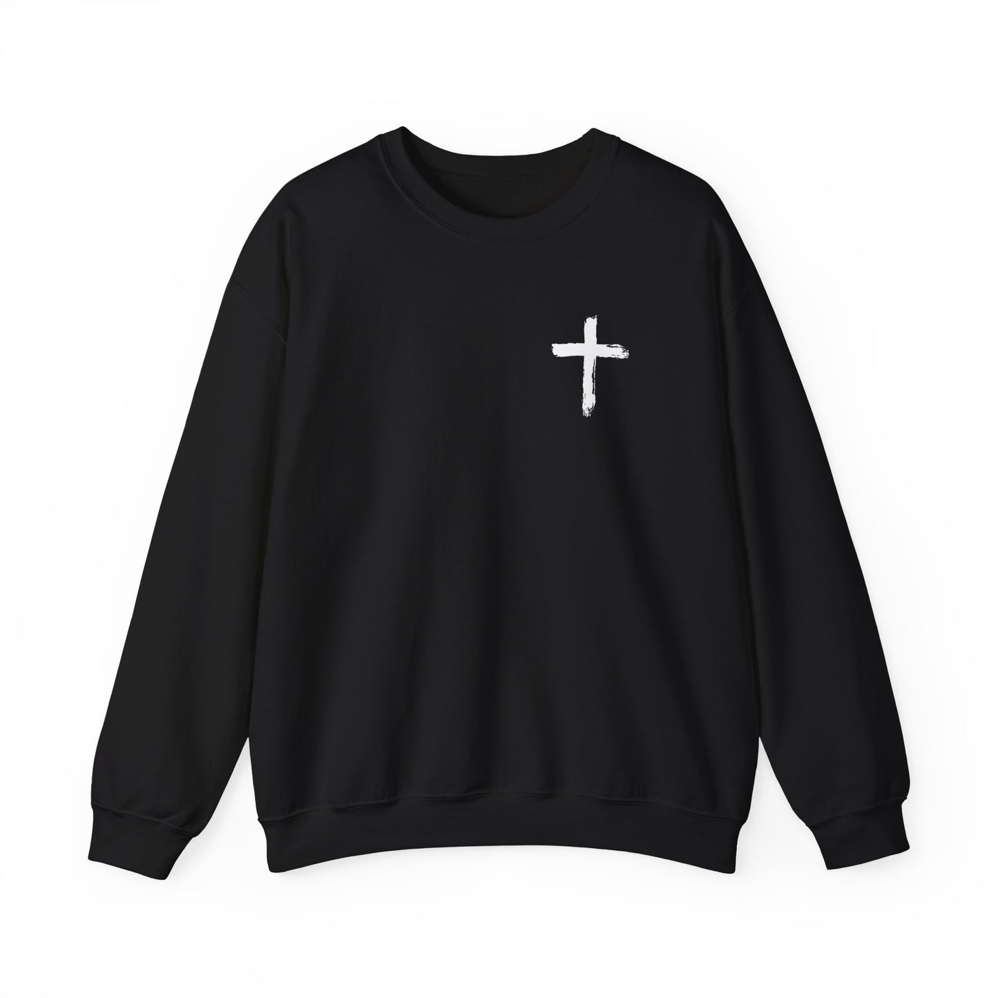 Faith Over Fear Double Sided Sweatshirt