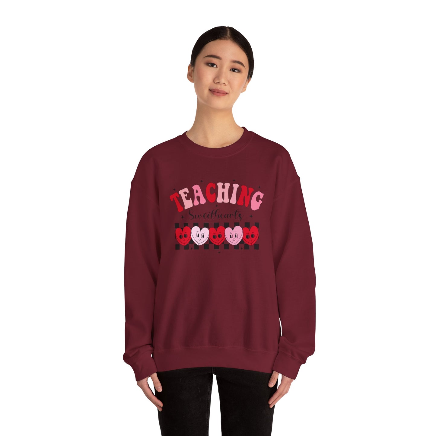 Teaching Sweethearts Sweatshirt — Cute Valentine’s Day Teacher Gift