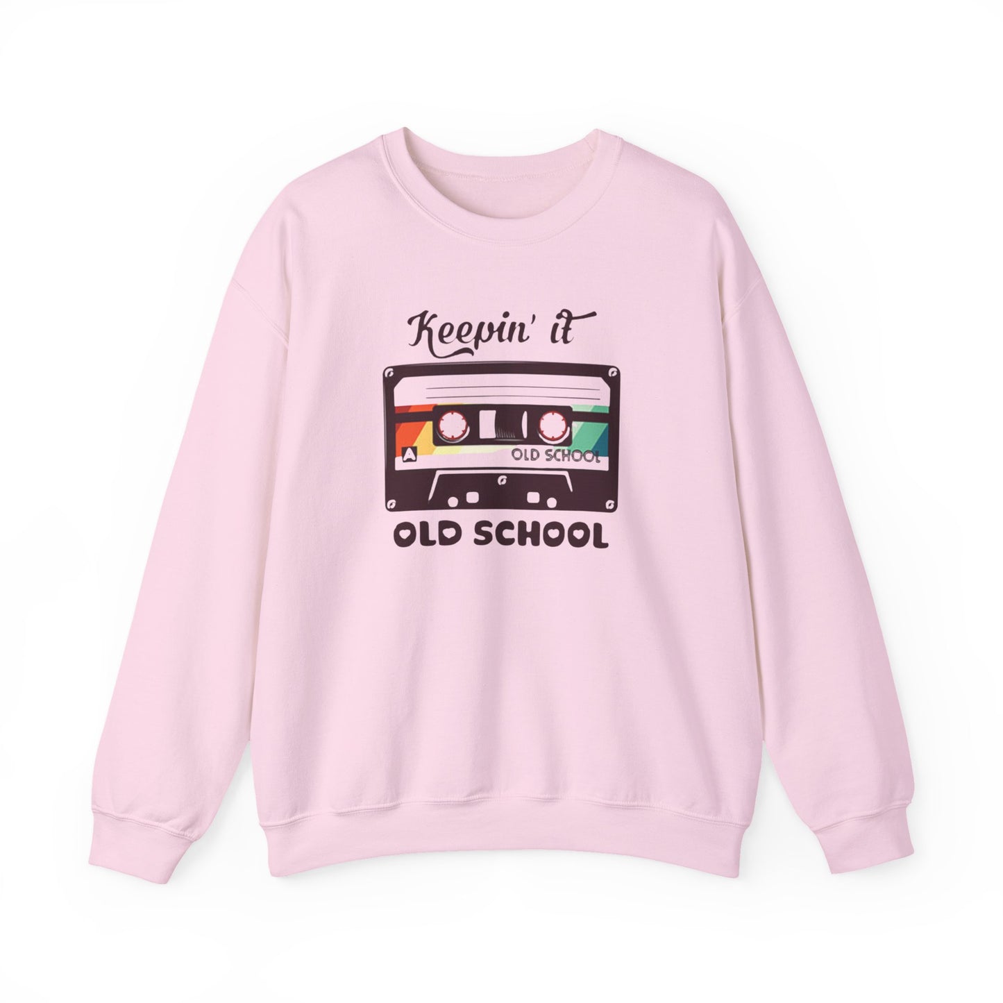 Retro 'Keepin it Oldschool' Crewneck Sweatshirt