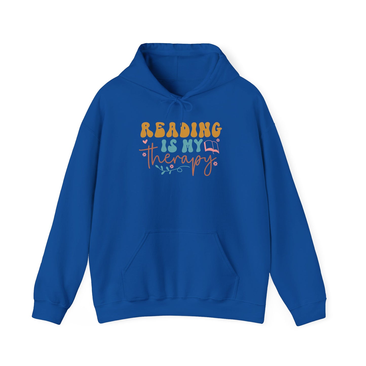 Reading Is My Therapy Hoodie