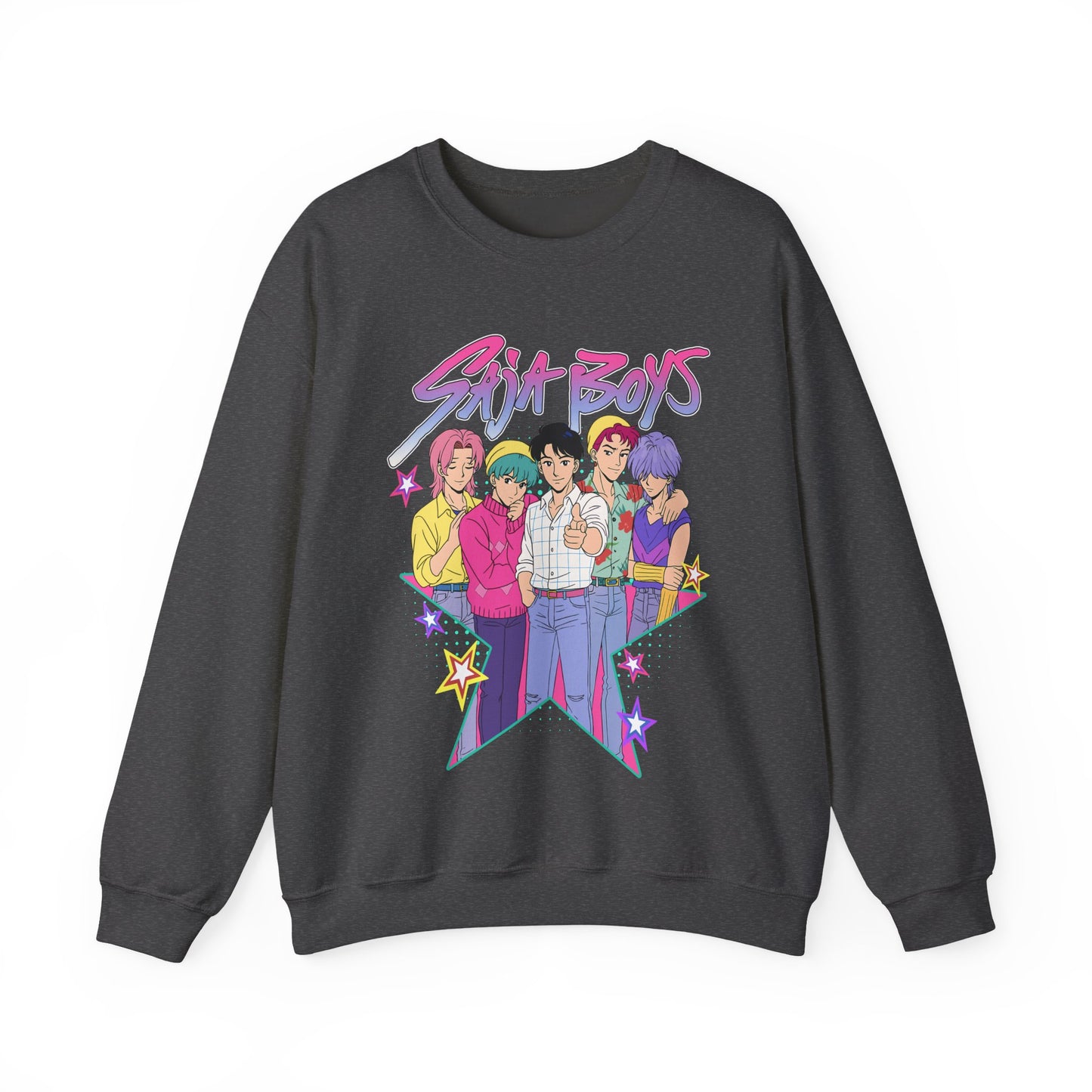 K-Pop Saja Boys Star Crewneck Sweatshirt