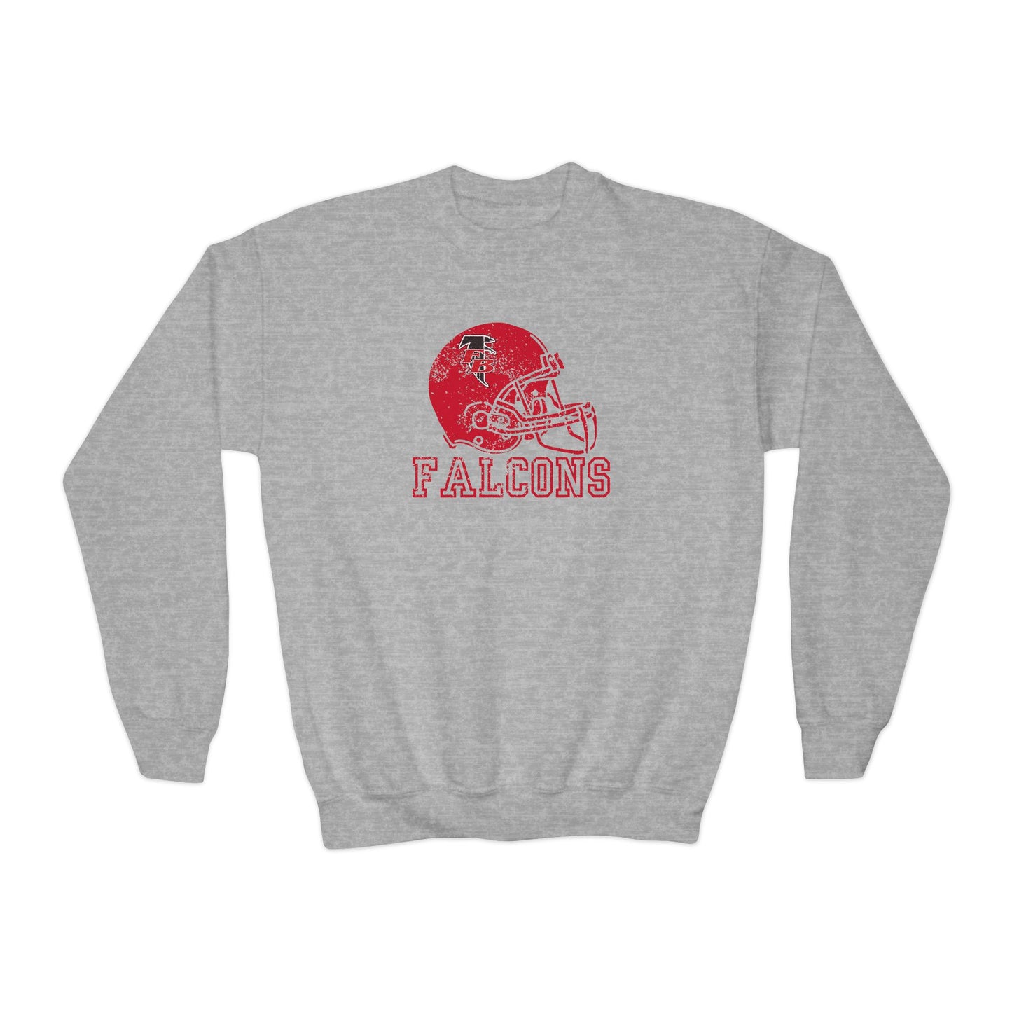 FB Falcons Helmet Youth Sweatshirt