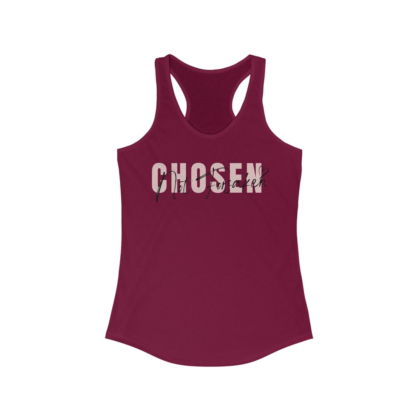Chosen Not Forsaken Racerback Tank
