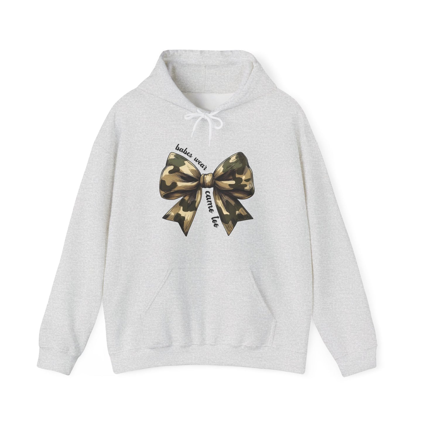 Babes Wear Camo Too Hoodie