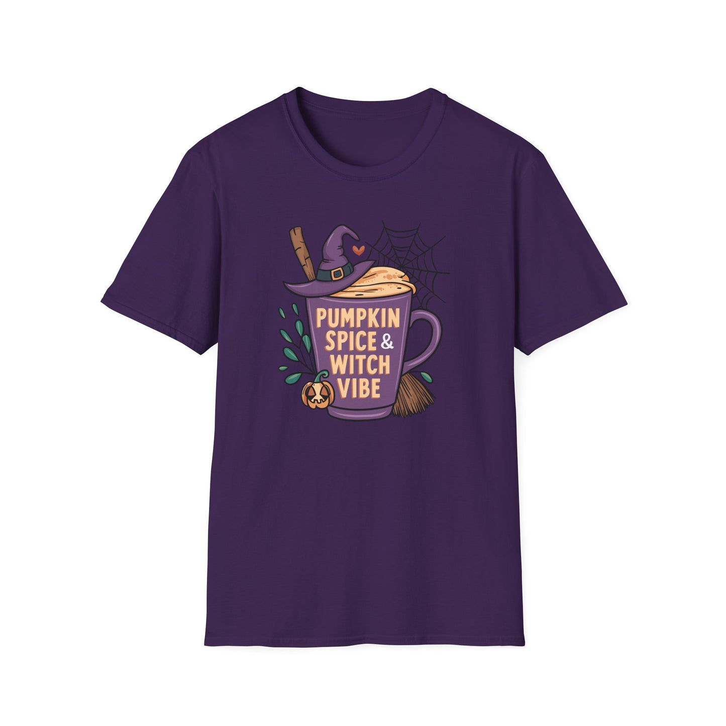 Pumpkin Spice & Witch Vibe T-Shirt