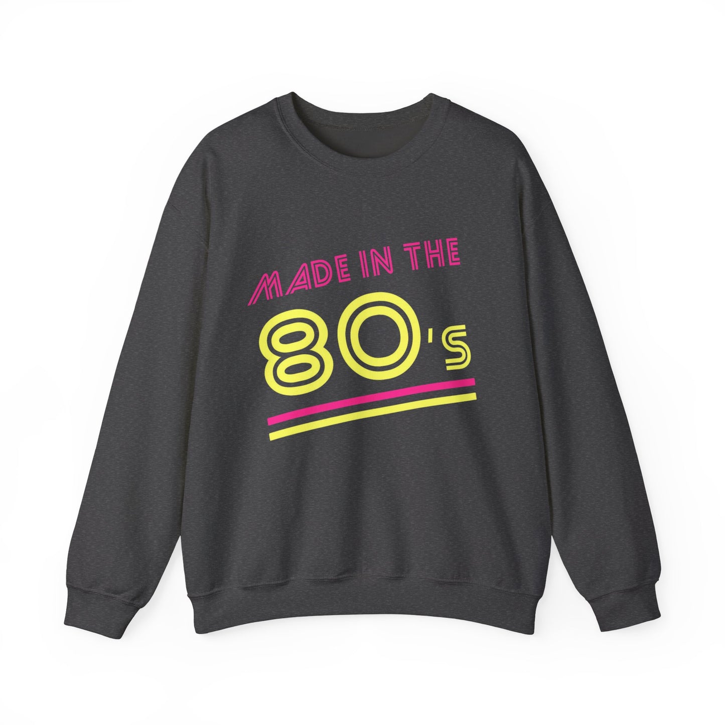 Made in the 80's Neon Crewneck Sweatshirt