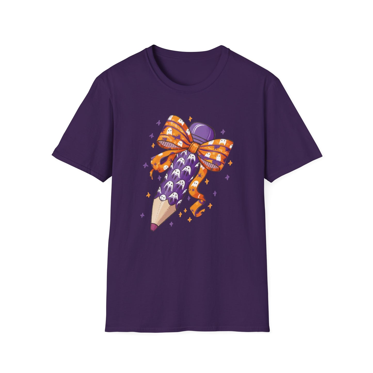Halloween Bow Pencil T-Shirt