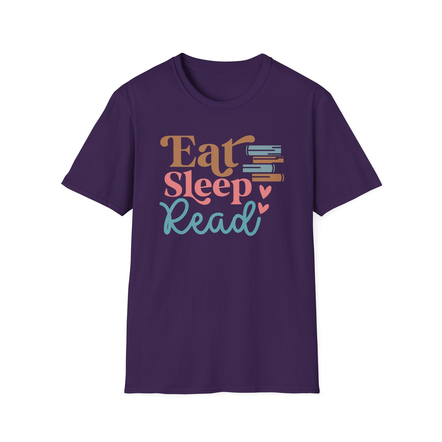 Eat Sleep Read Unisex Softstyle T-Shirt