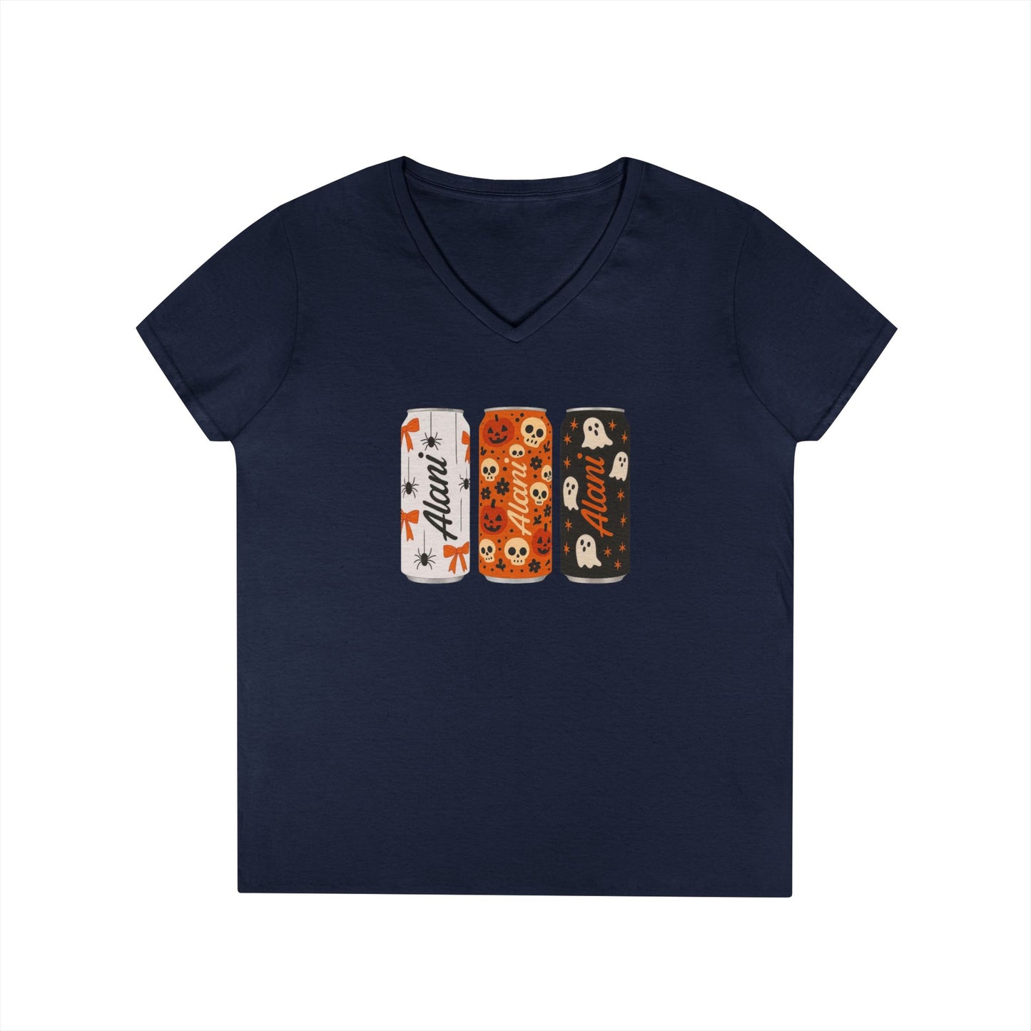 Halloween Alani Can V-Neck T-Shirt