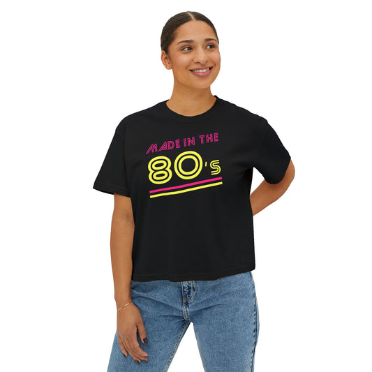 Made in the 80's Neon Boxy Tee