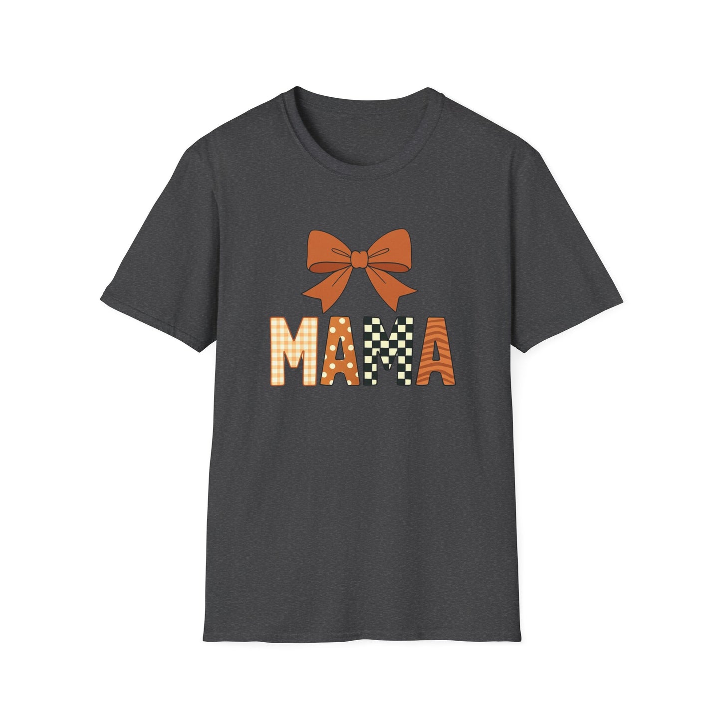Mama Gingham Bow T-Shirt