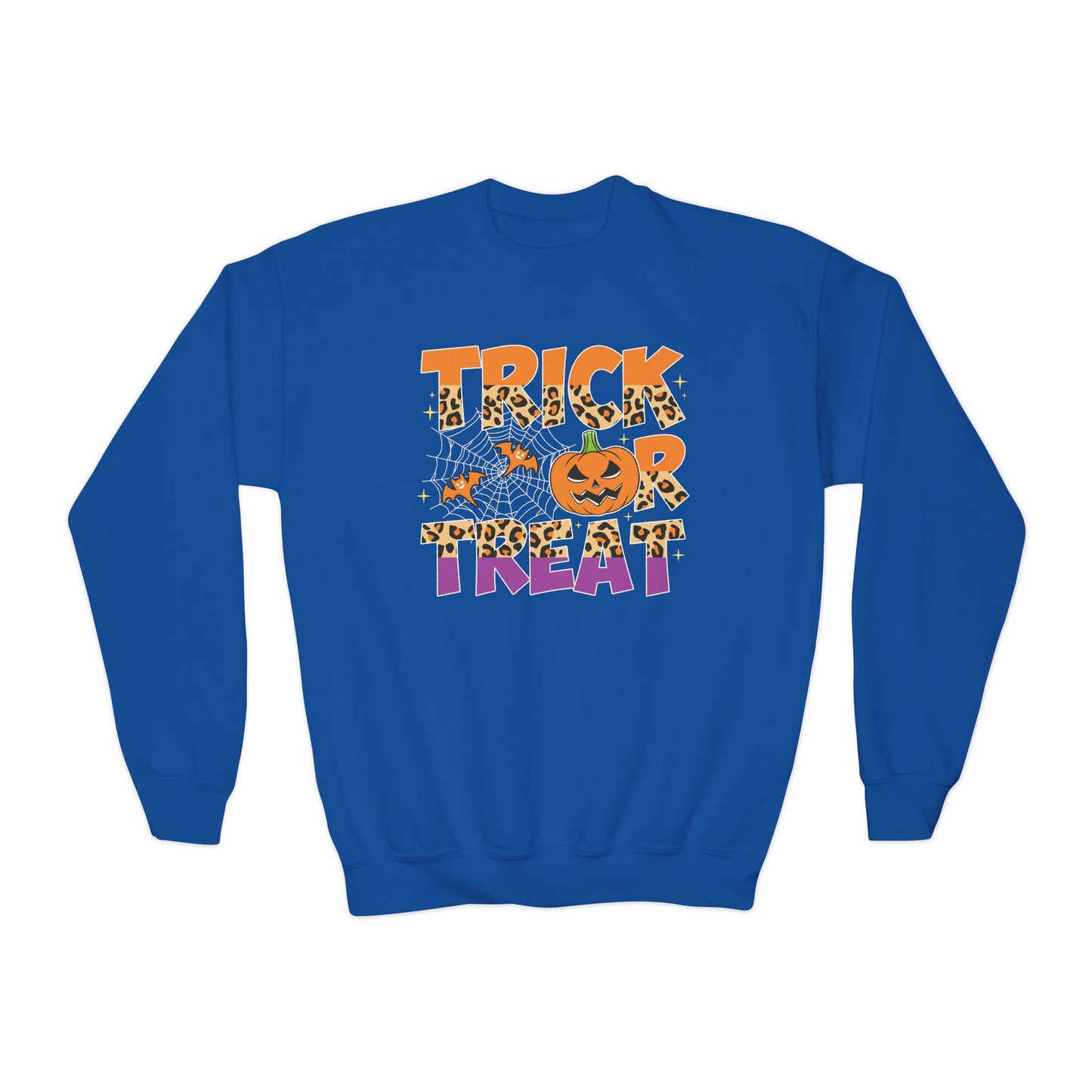 Youth Halloween Trick or Treat Sweatshirt