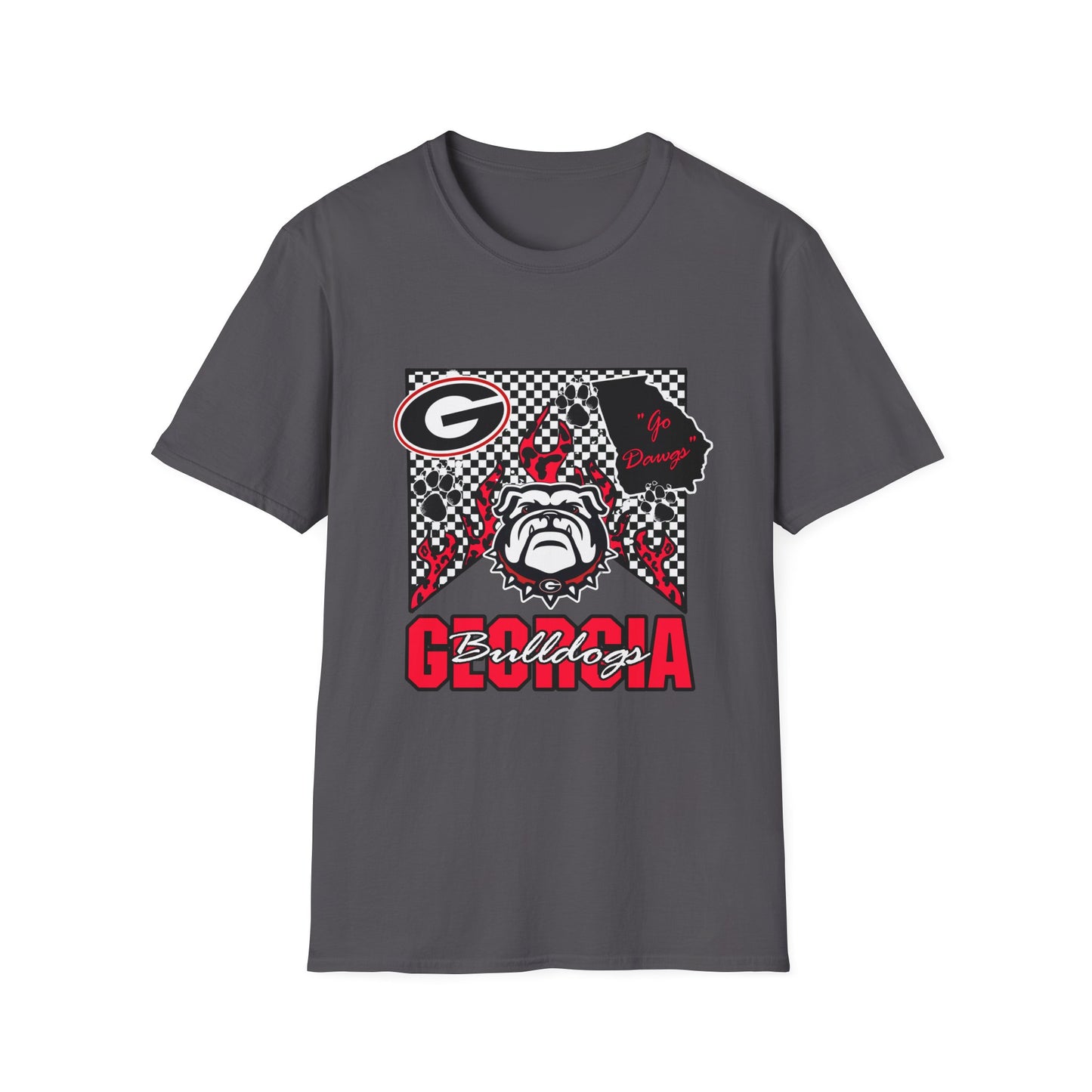 Georgia Bulldogs Unisex Softstyle T-Shirt