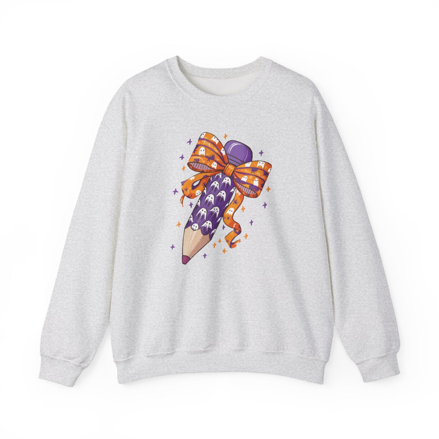Halloween Pencil Crewneck Sweatshirt