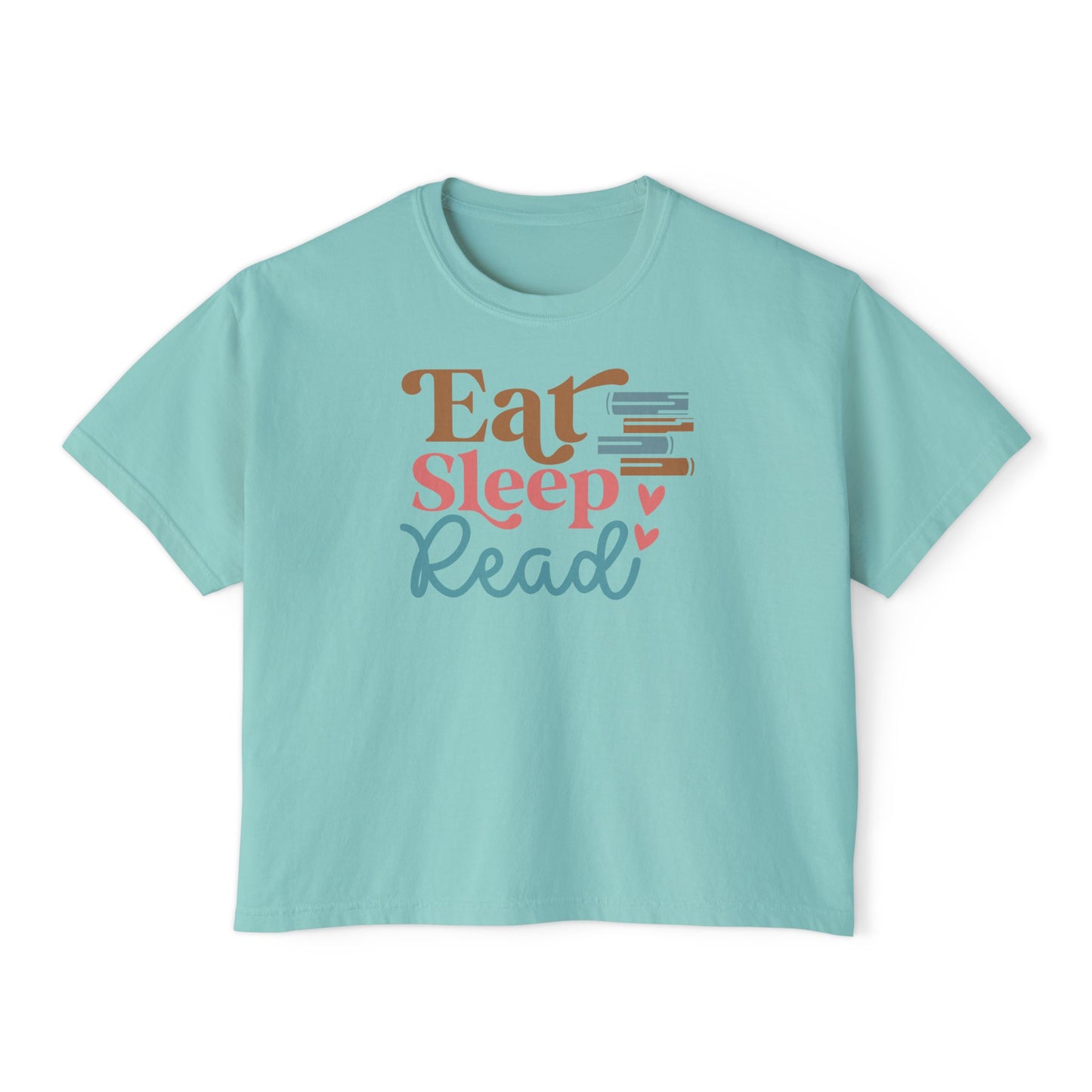 Eat Sleep Read Boxy Tee
