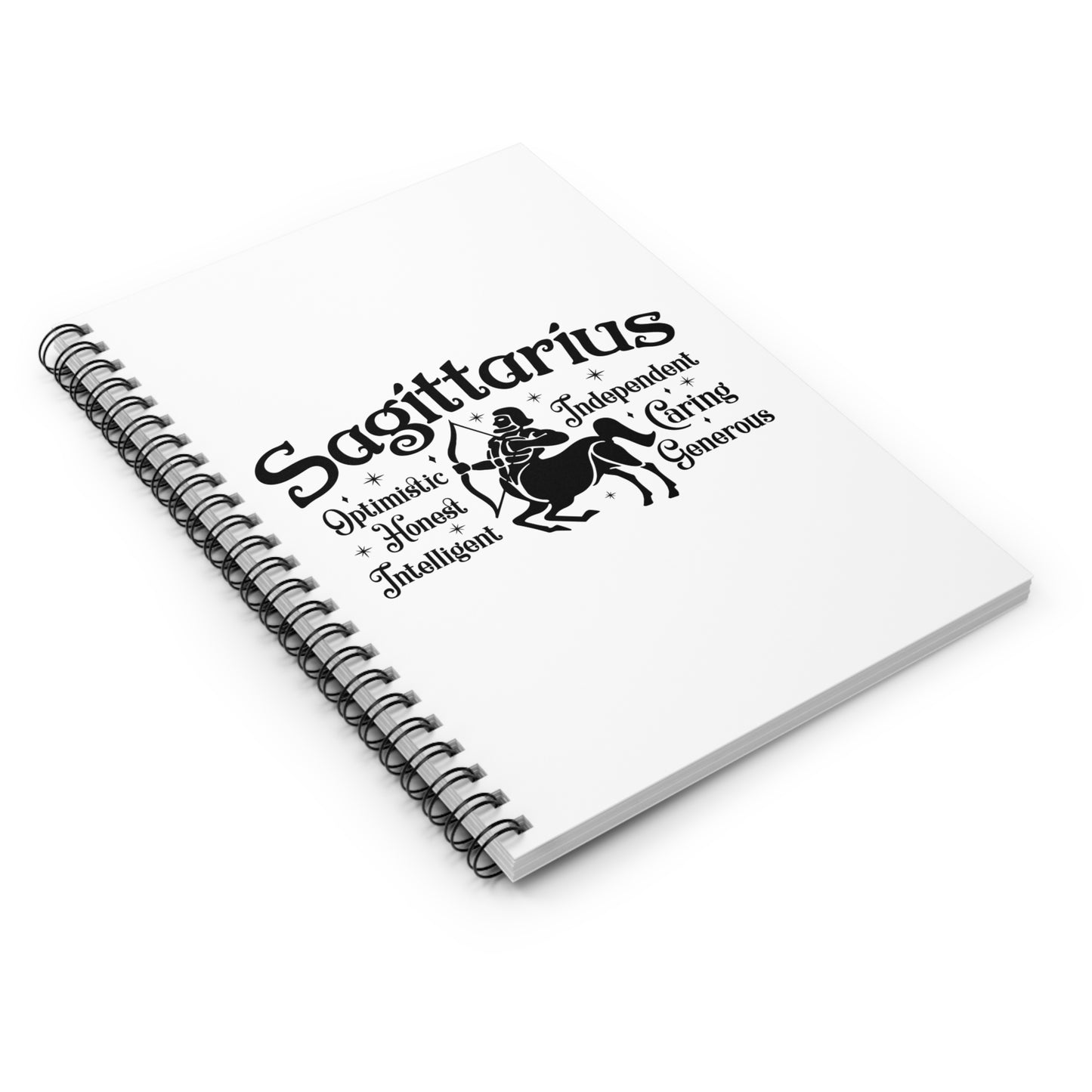 Sagittarius Spiral Notebook