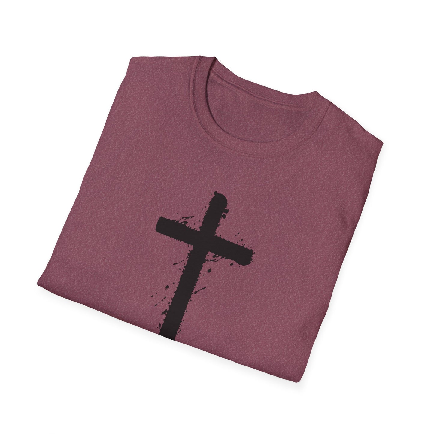Black Cross Graphic Unisex T-Shirt
