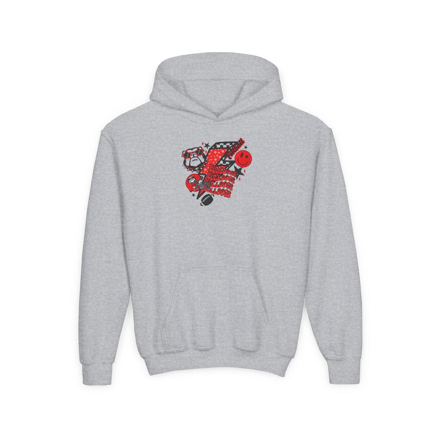Fun Bulldogs Youth Hoodie