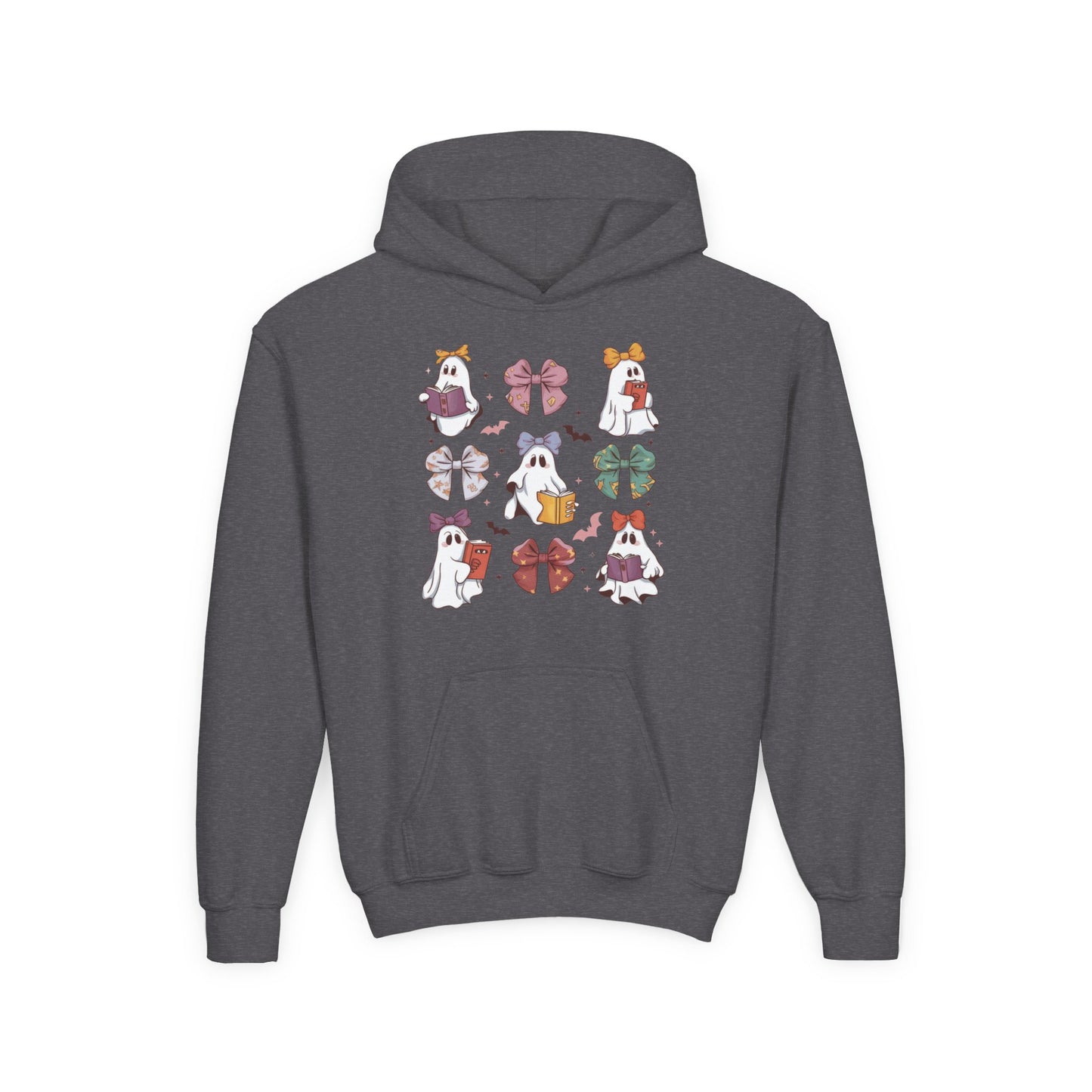 Ghosts & Books Youth Hoodie