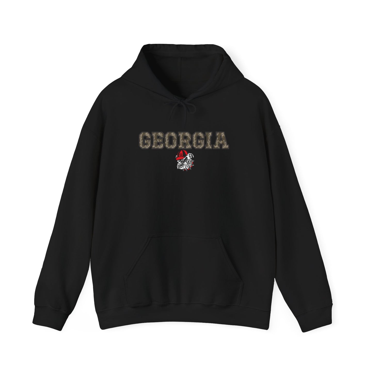 Camo Georgia Dog Hoodie