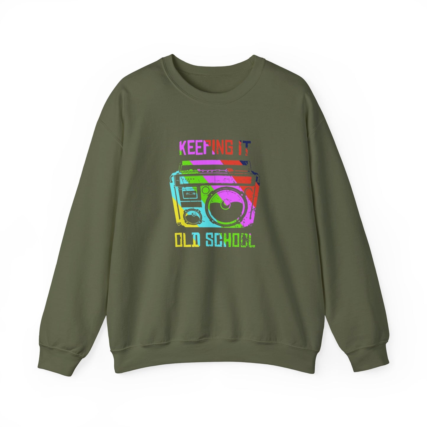 Retro Bombox Crewneck Sweatshirt
