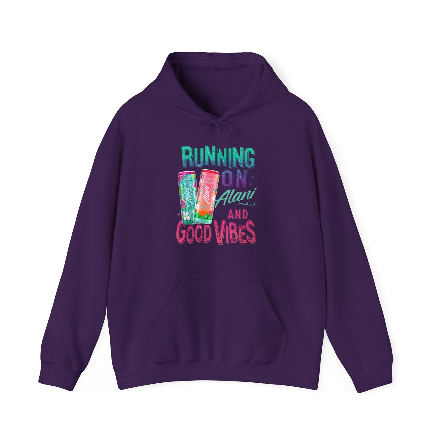 Running on Alani and Good Vibes Hoodie