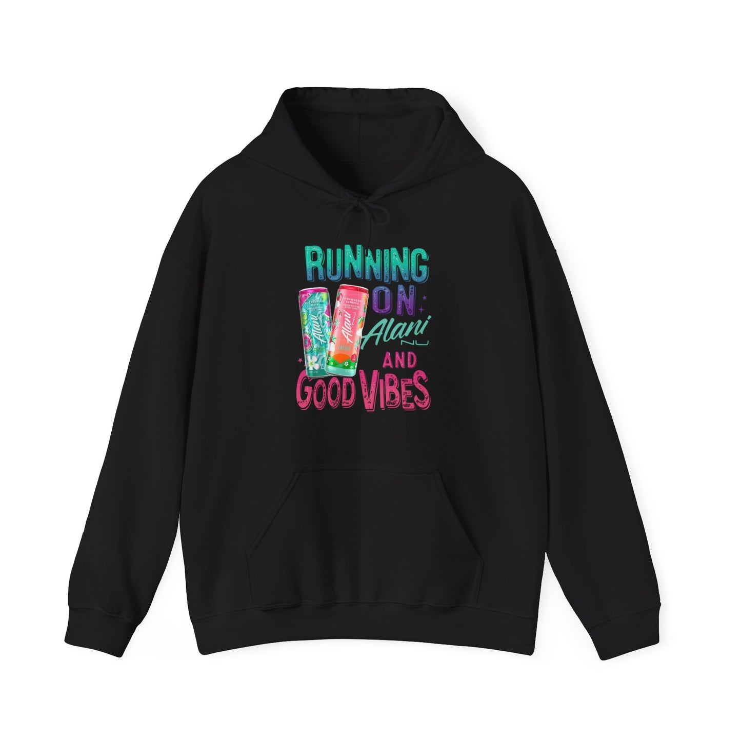 Running on Alani and Good Vibes Hoodie