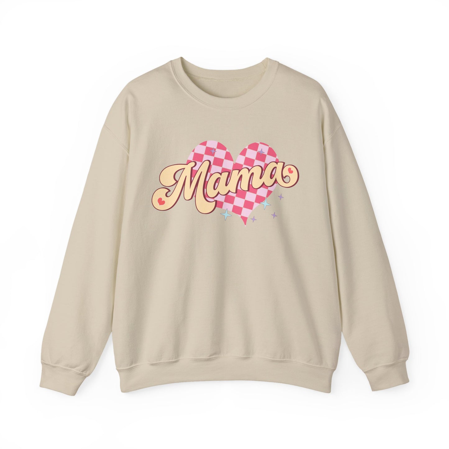 Mama Heart Crewneck Sweatshirt