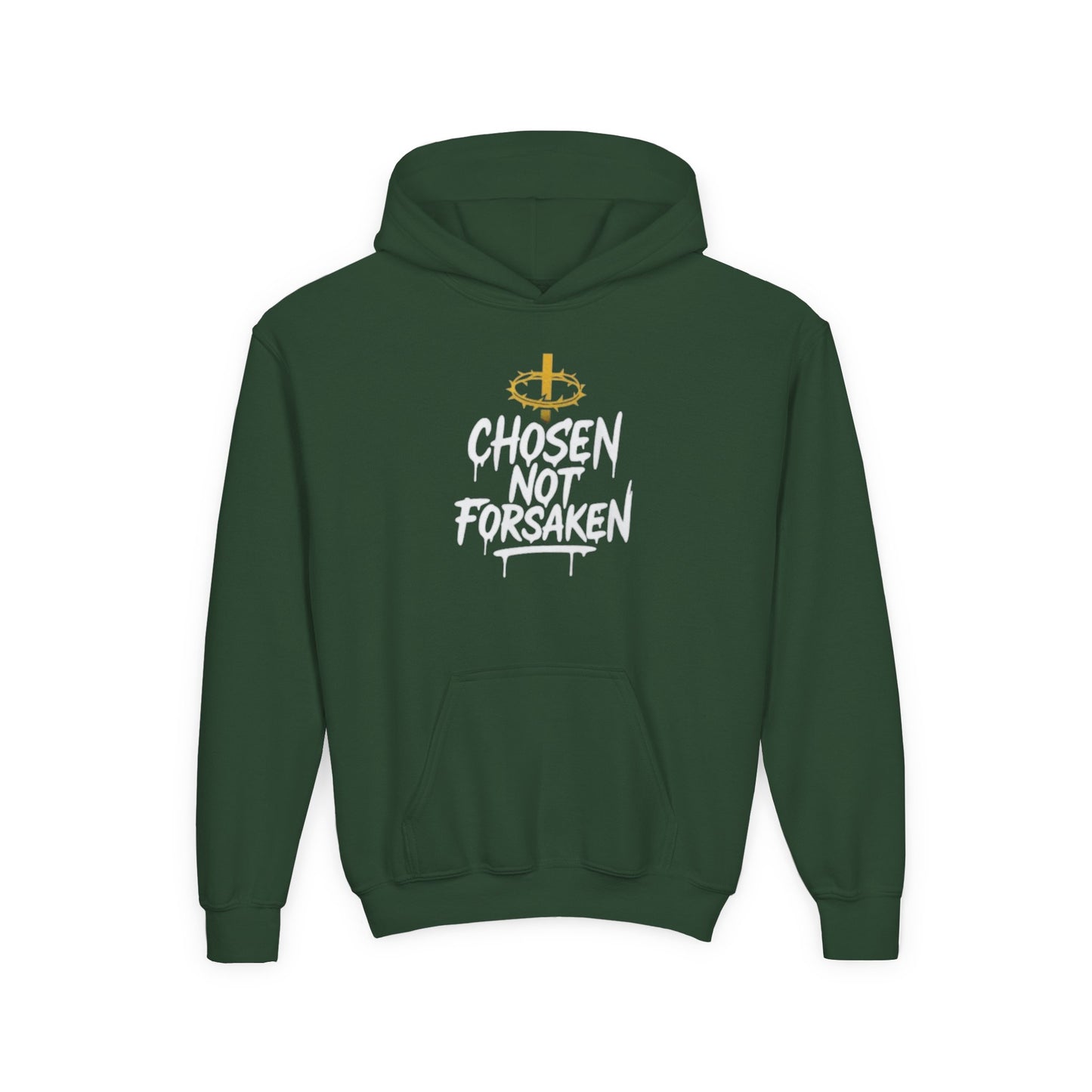 Chosen, Not Forsaken Youth Hooded Sweatshirt