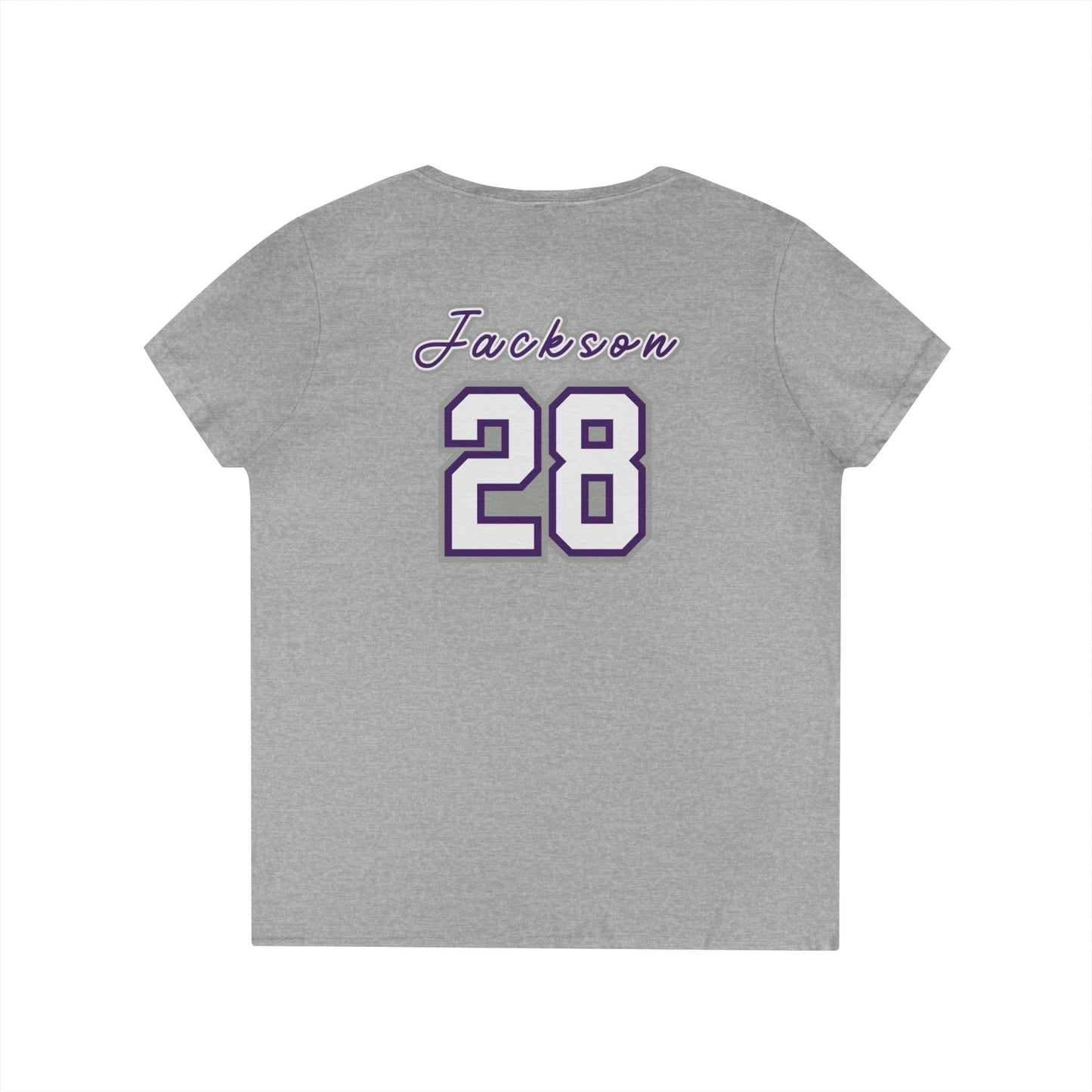 Cherokee Bluff Personalized Name and Number V-Neck Tee