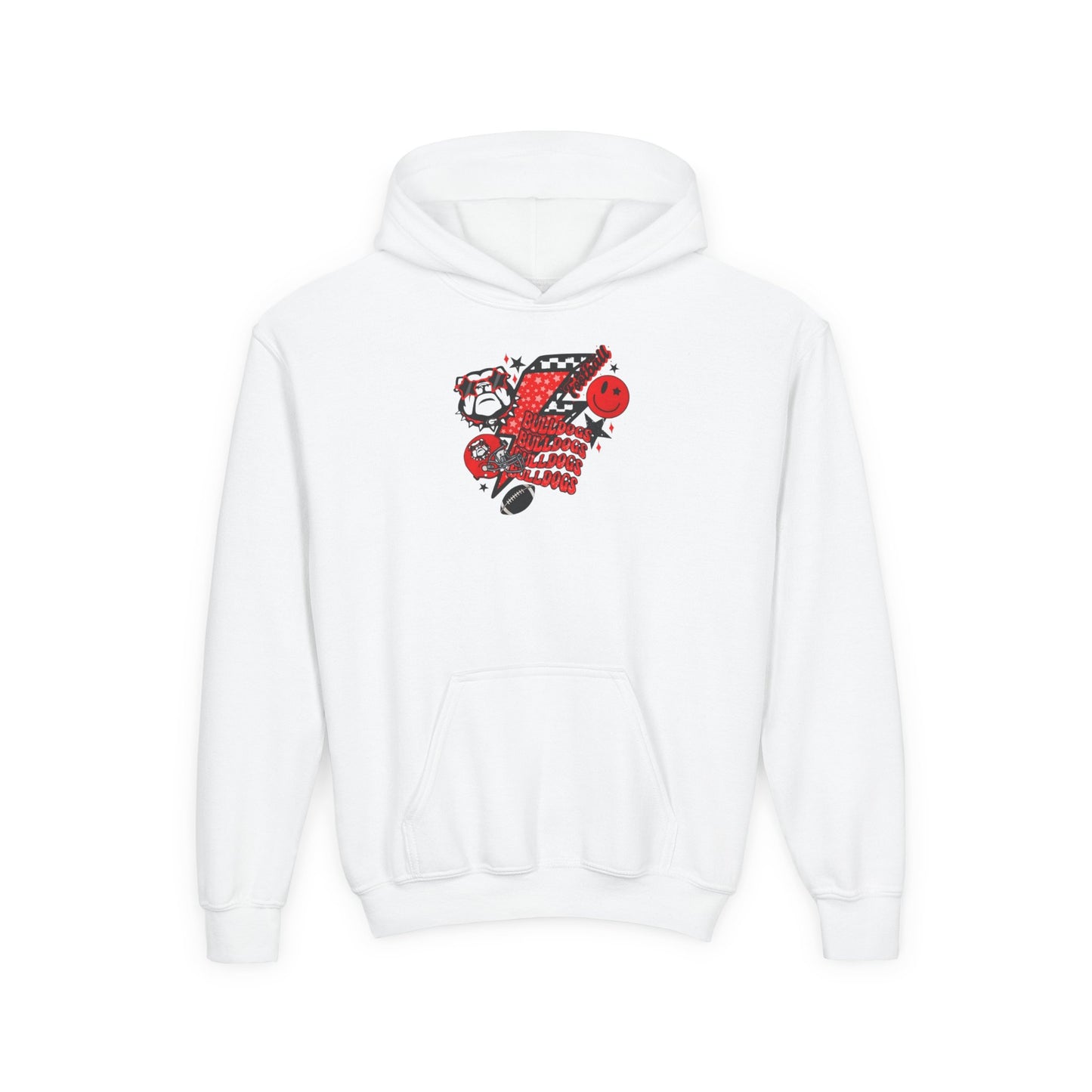 Fun Bulldogs Youth Hoodie