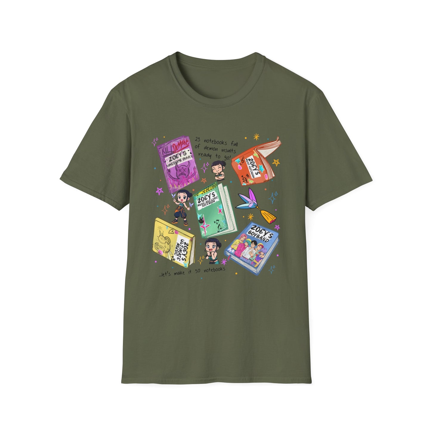K-Pop Zoe's Books T-Shirt
