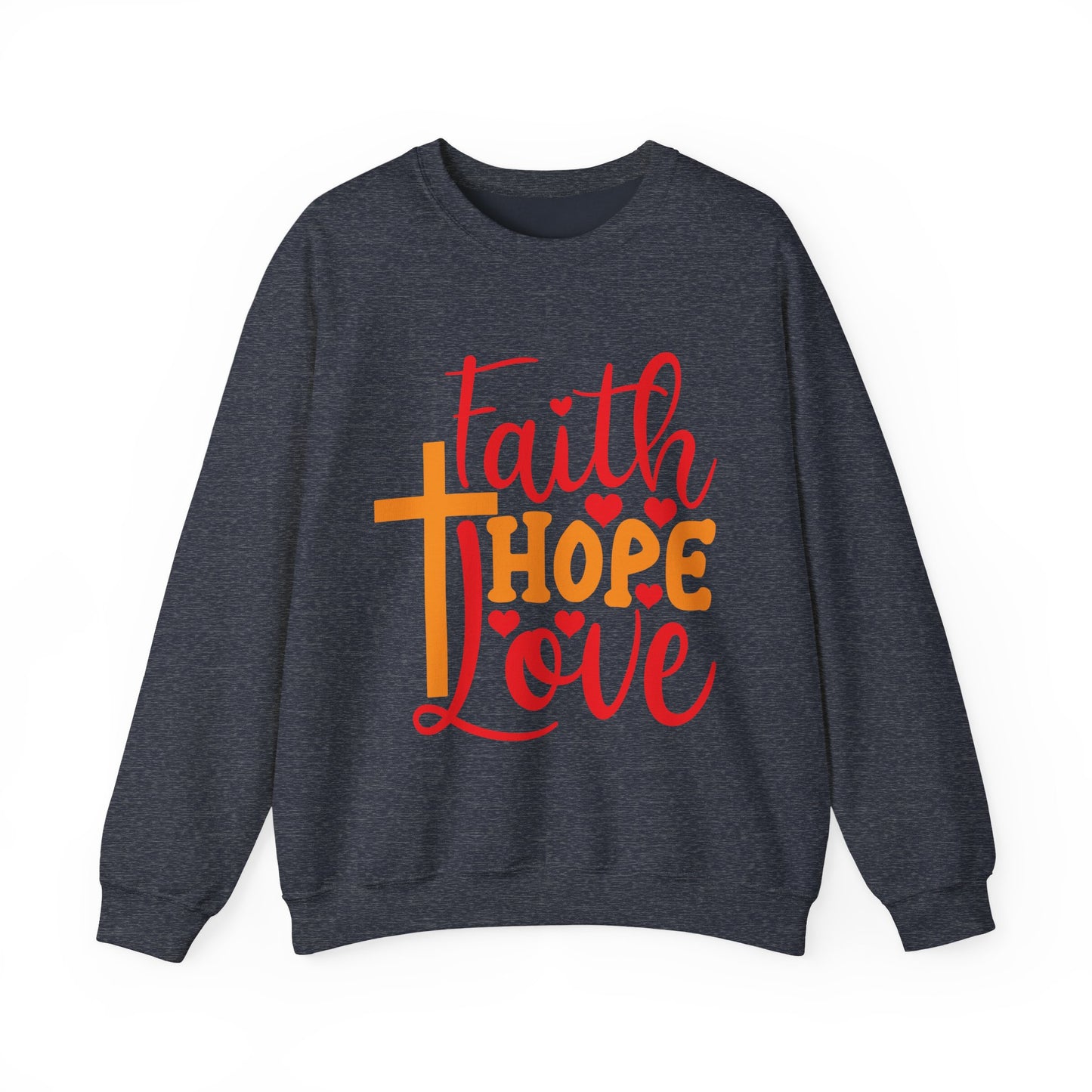 Faith Hope Love Crewneck Sweatshirt