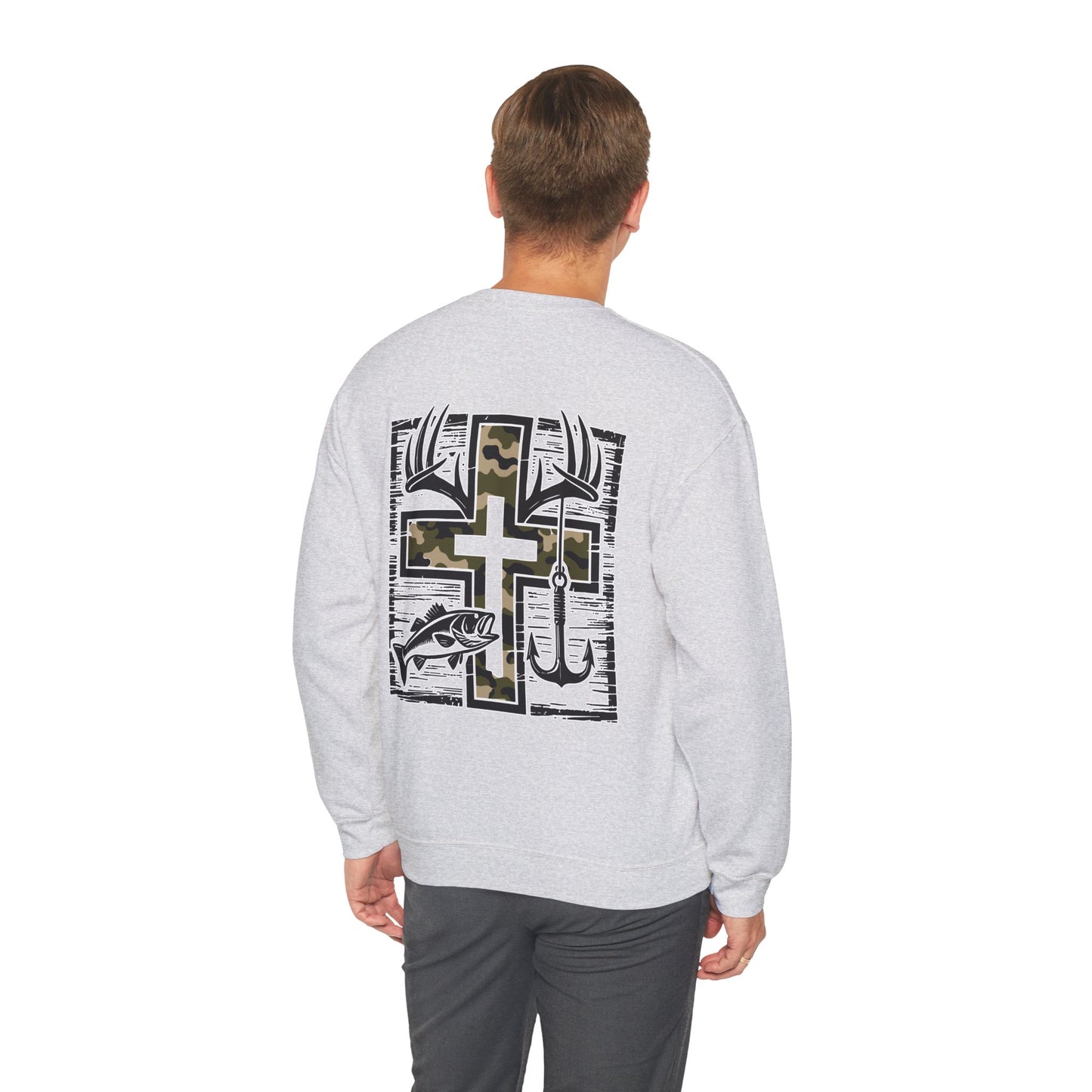Camo Cross Sweatshirt