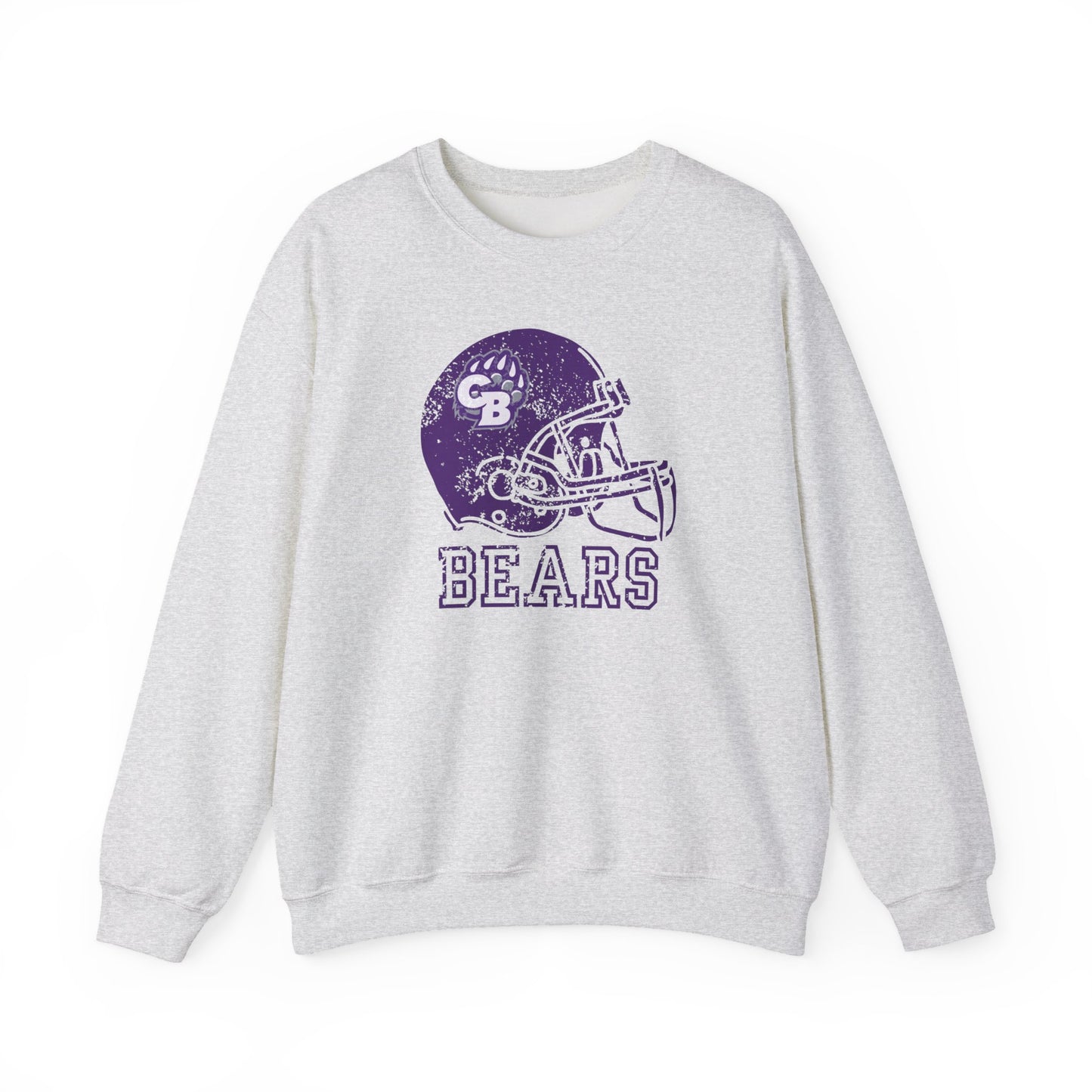 CB Bears Helmet Crewneck Sweatshirt