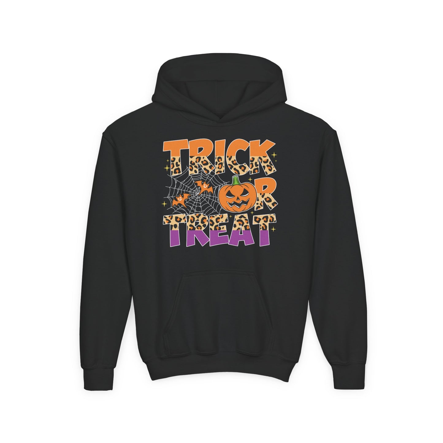 Youth Halloween Trick or Treat Hoodie