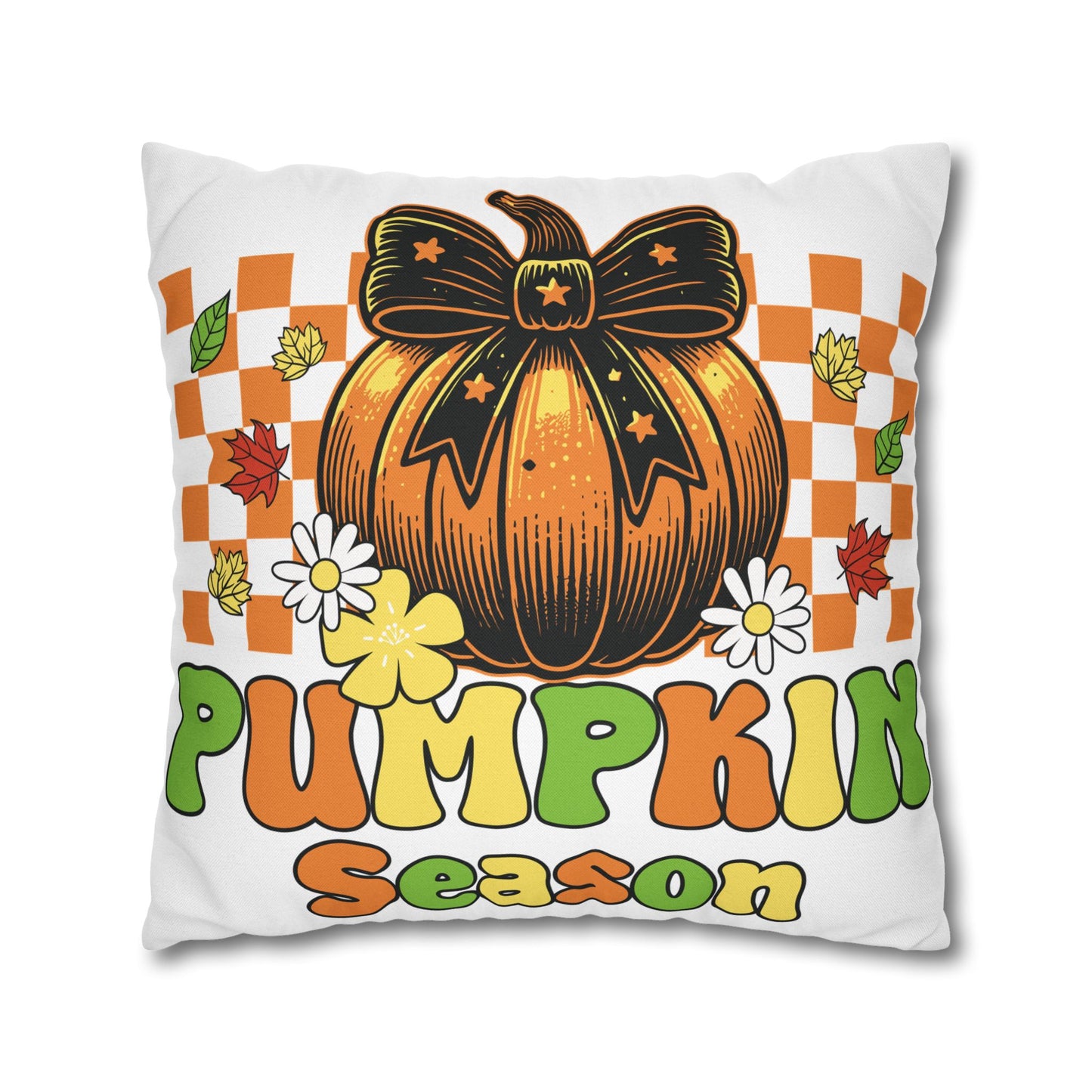 Double Sided Fall/Halloween Decorative Pillowcase