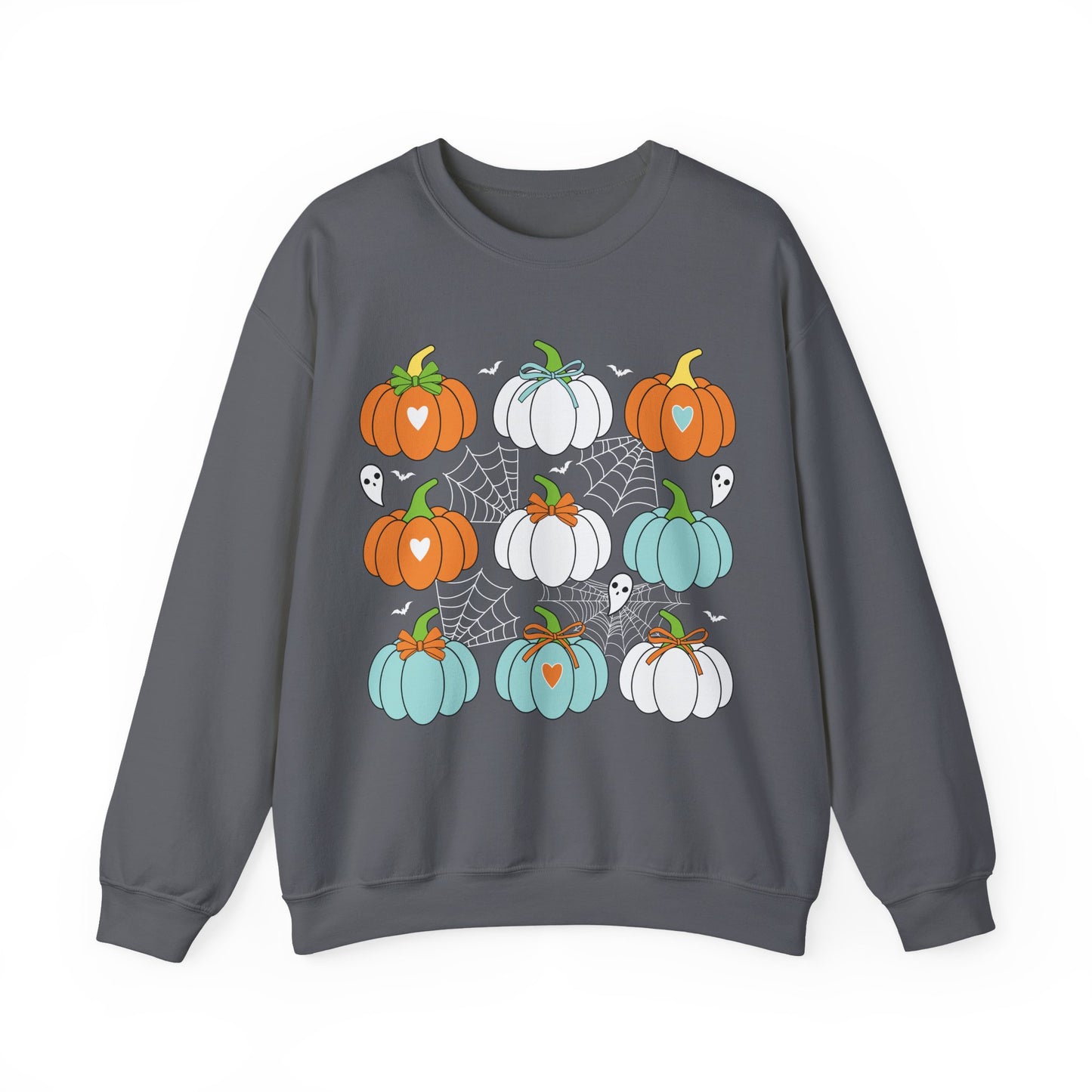 Halloween Pumpkin Crewneck Sweatshirt