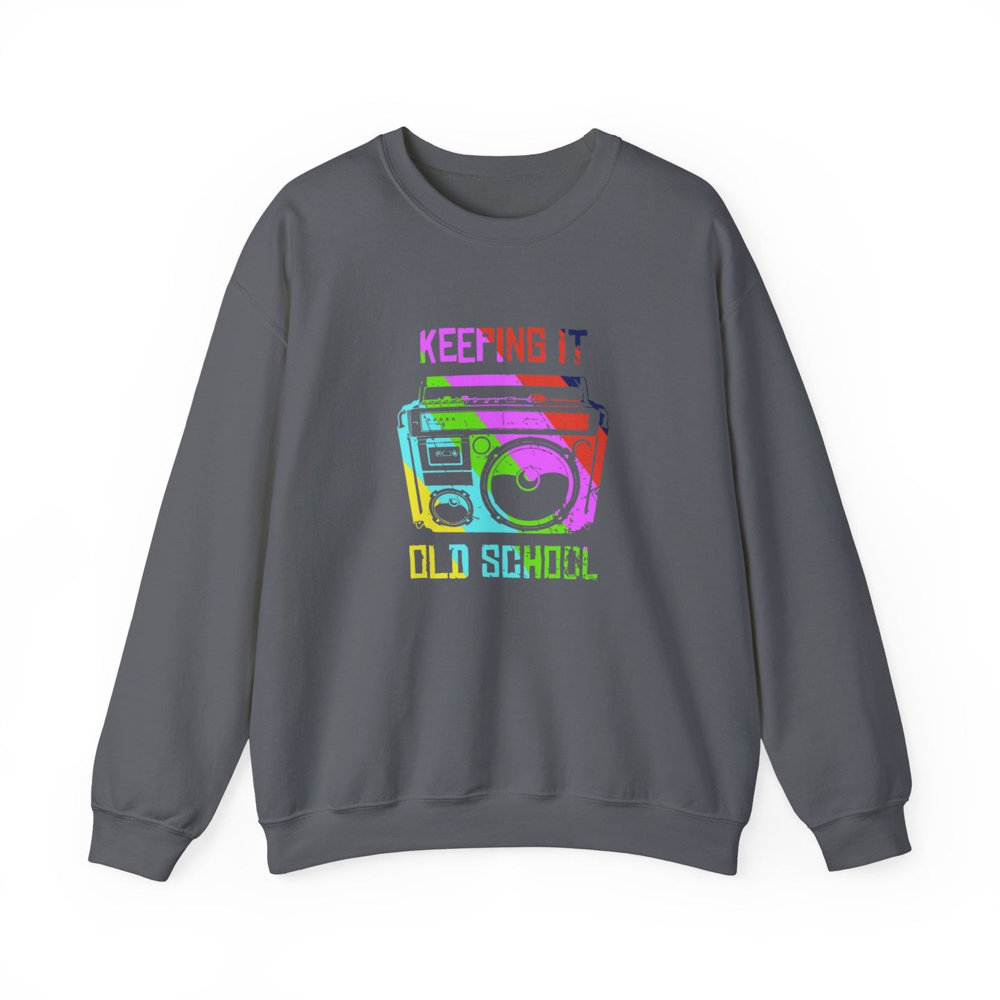 Retro Bombox Crewneck Sweatshirt