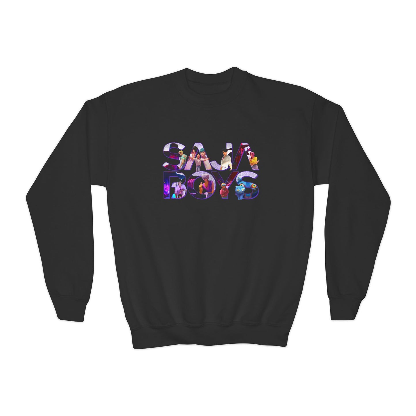 K-Pop Saja Boys Words Youth Crewneck Sweatshirt