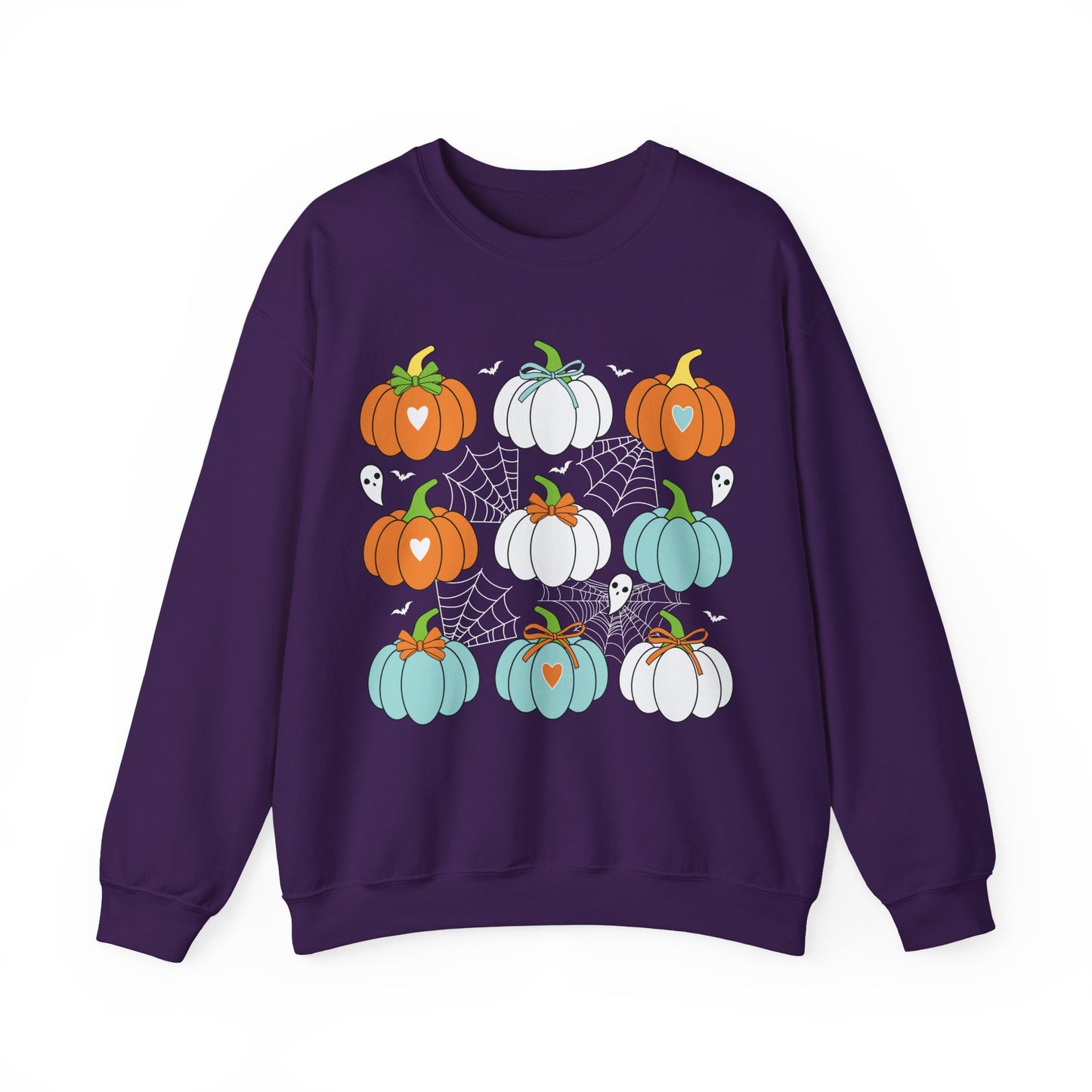 Halloween Pumpkin Crewneck Sweatshirt
