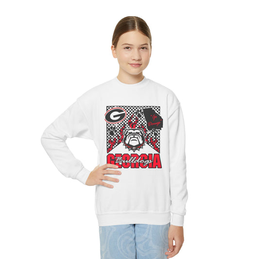 Georgia Bulldogs Youth Crewneck Sweatshirt