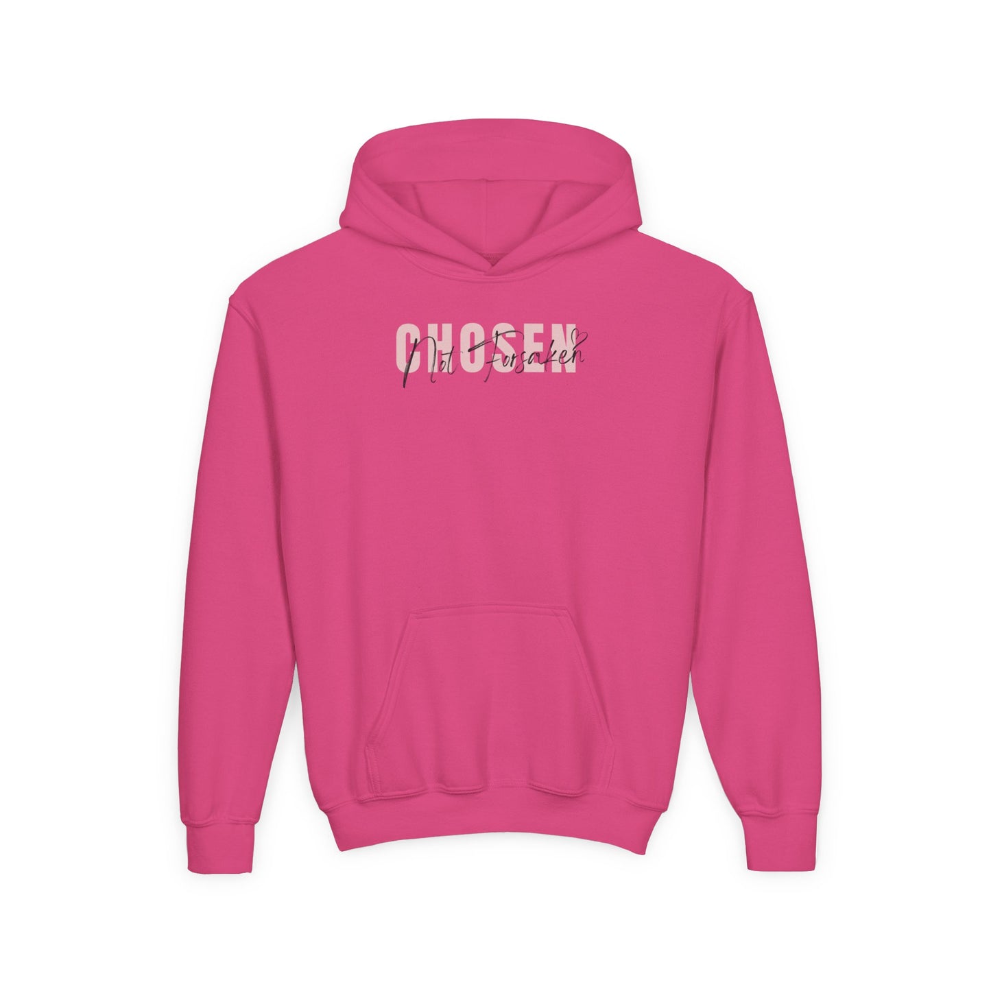 Chosen, Not Forsaken Youth Hooded Sweatshirt