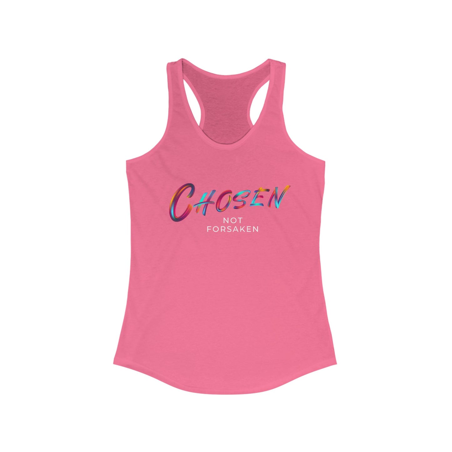 Chosen Not Forsaken Racerback Tank Top