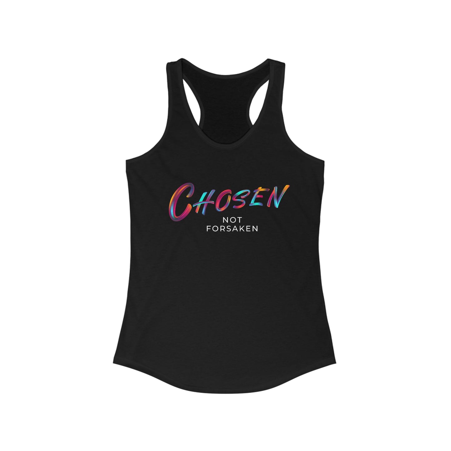 Chosen Not Forsaken Racerback Tank Top