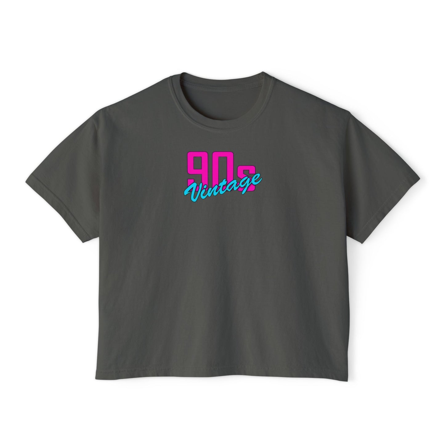 90s Vintage Women's Boxy Tee