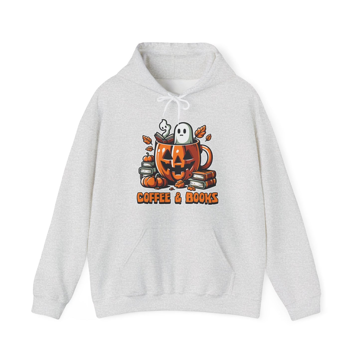Coffee & Books Halloween Hoodie