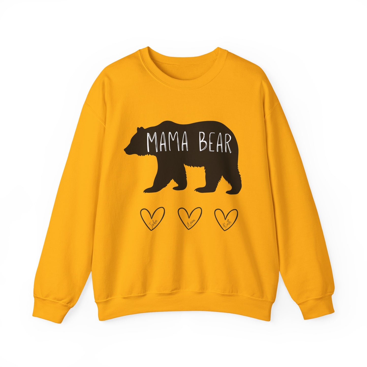 Personalized Mama Bear Crewneck Sweatshirt