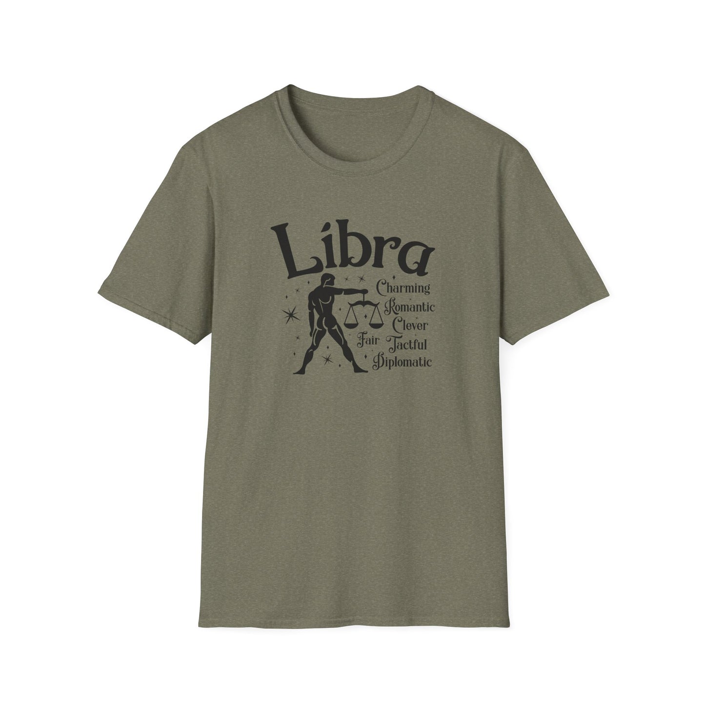 Libra Zodiac Graphic T-Shirt